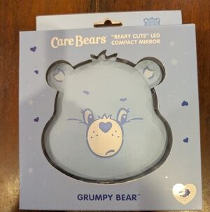 Impressions X Care Bears Grumpy Bear "Beary Cute" LED Compact Mirror